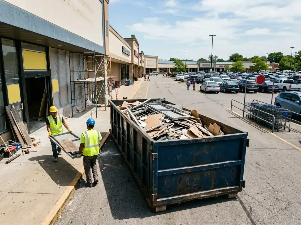 retail-store-renovation-debris-003 — frequently asked questions, Roll-off Dumpster Rentals in Panther Valley, NJ